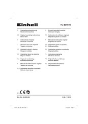 EINHELL TC-BD 500 Original Operating Instructions