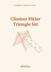 piccalio Climber Pikler Assembly Instructions Manual