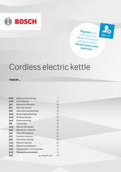 Bosch TWK3P423/01 User Manual