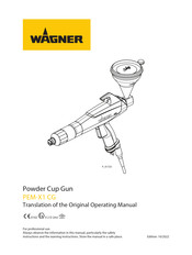 WAGNER PEM-X1 Translation Of The Original Operating Manual