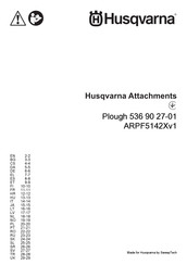 Husqvarna 536 90 27-01 Installation Instructions Manual