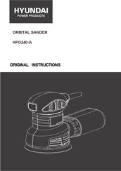 Hyundai HPO240-A Original Instructions Manual