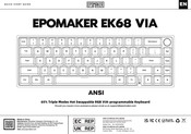 Epomaker EK68 VIA Quick Start Manual