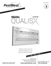 PestWest Mantis QUALIS Instructions For Use Manual
