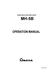 Amada MH-5B Operation Manual