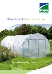 FVG Romi Start-UP Instructions For Use Manual