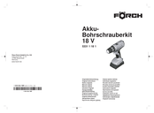 Forch 5331 1 18 3 Original Instructions Manual