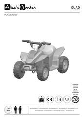 Alice's Garden ROCQUAD6V Manual