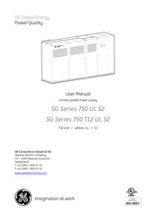 GE SG 750 T12 UL S2 Series User Manual