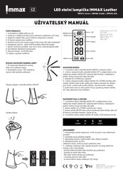 IMMAX Leather 08948L User Manual