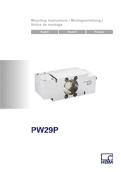 HBM PW29P Series Mounting Instructions