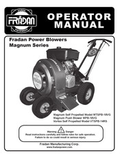 FRADAN Magnum MPB-18VG Operator's Manual