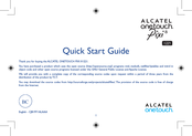 Alcatel I221 Quick Start Manual