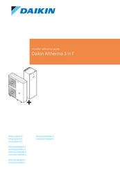 Daikin EAVX16S18DA9W7 Installer's Reference Manual