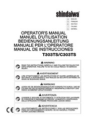 Shindaiwa T303TS Operator's Manual