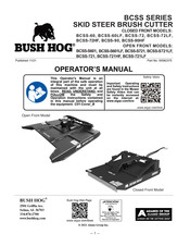 Alamo Bush Hog BCSS-90 Operator's Manual