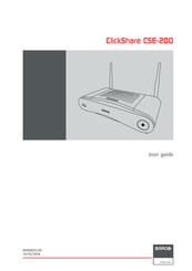 Barco ClickShare CSE-200 User Manual