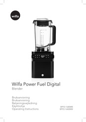 Wilfa Power Fuel Digital Operating Instructions Manual
