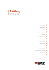 Kemppi FastMig SF 54 Operating Manual