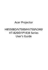 Acer H8550BD Series User Manual