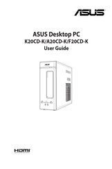 Asus F20CD-K User Manual