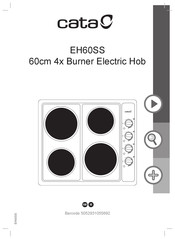 Cata EH60SS Instructions Manual