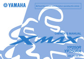 Yamaha XMAX YP250RA 2013 Owner's Manual