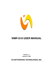 VIA Technologies WMP-G10 User Manual