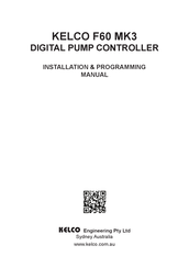 KELCO F60 MK3-12 Installation & Programming Manual