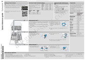 Siemens IQ300 SX93HX60CG Quick Reference Manual