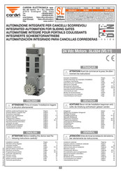Cardin Elettronica SLi324 Manual