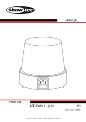 SHOWTEC LED Police Light V1 Manual