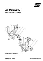 ESAB A6 Mastertrac A6TF Instruction Manual