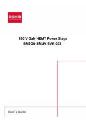 Rohm BM3G015MUV-EVK-003 User Manual