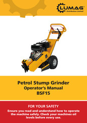 Lumag BSF15 Operator's Manual