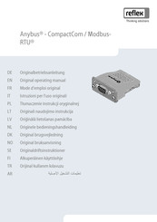 Reflex Anybus CompactCom Original Operating Manual