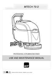Ice MTECH 70 D Use And Maintenance Manual