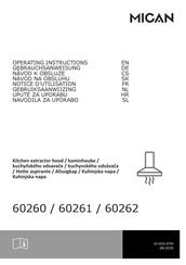 MICAN 60261 Operating Instructions Manual