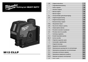 Milwaukee M12 CLLP-0C Original Instructions Manual