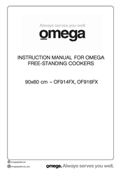 Omega OF916FX Instruction Manual