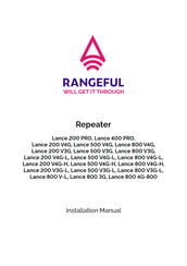 RANGEFUL Lance 500 V3G-L Installation Manual