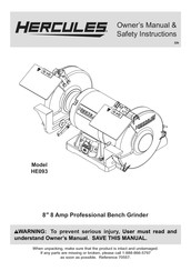 Hercules HE093 Owner's Manual