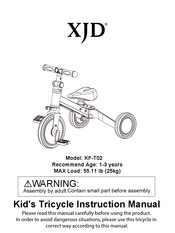 XJD KF-T02 Instruction Manual