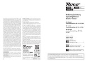 roco 70481 Operating Manual