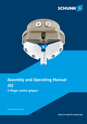 SCHUNK JGZ 40 Assembly And Operating Manual