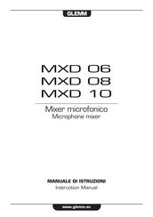 GLEMM MXD 10 Instruction Manual