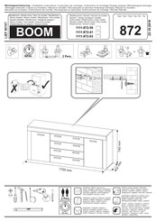 Trendteam BOOM 1111-872-03 Installation Instructions Manual