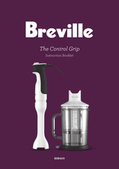 Breville The Control Grip BSB400 Instruction Booklet