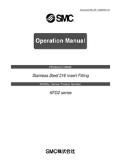 SMC Networks KFG2 Series Operation Manual