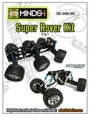 MINDS-I Super Rover Kit 2-in-1 Assembly Instructions Manual
